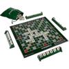 Joc Mare Scrabble cu Tablă de Lemn Rotativă, Joc Clasics de Cuvinte pentru Seara Jocurilor în Familie, Joc de Societate pentru Petreceri