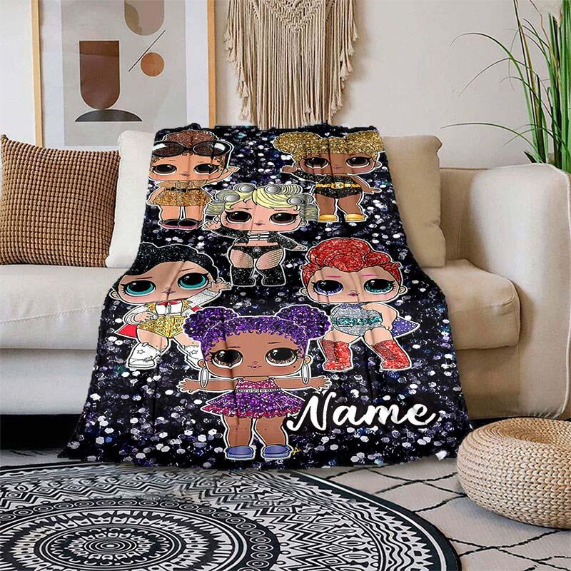 Cool Clothing Customize Your Name Blanket Used For Chair Office Sofa Bed Camping Soft And Warm Giving Friends And Relatives Birthday Graduation Gift