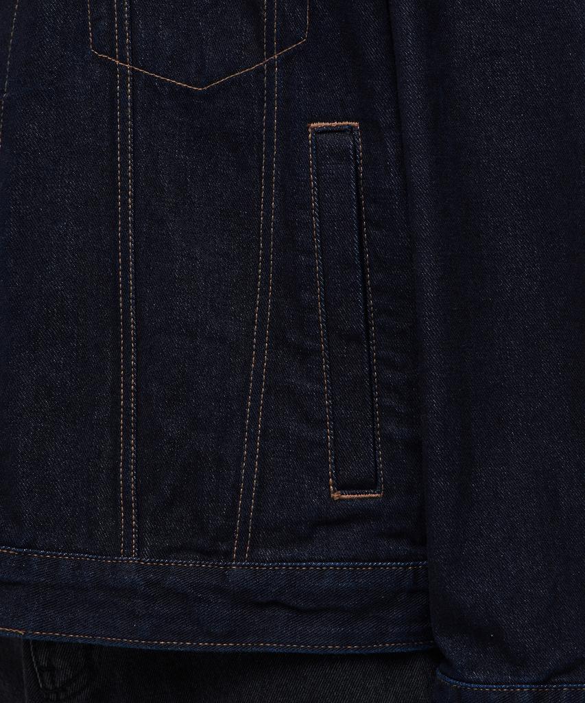 Musinsa Standard Oversized Denim Trucker Jacket [Deep Indigo]