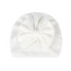 Baby Hollow Out Soft Knit Cap Infant Headwear with Large Bow Design Breathable Lightweight Infant Hat for Newborns and Toddlers