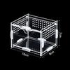 Acrylic Transparent Terrarium Enclosure Assembly Kit For Insects Reptiles Pets Home Display For Hobbyists Kids Birthday Gift
