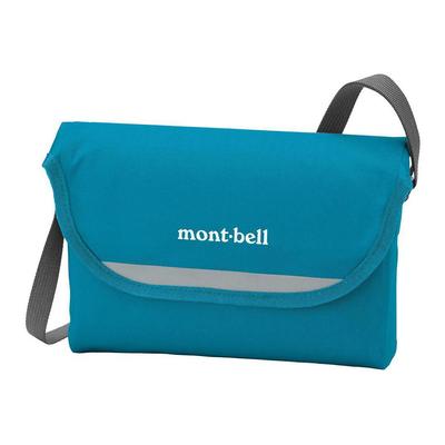 MONTBELL 1.4L Commuter Sports Trend Nylon Shoulder Bag Small Unisex Couple Peacock Blue