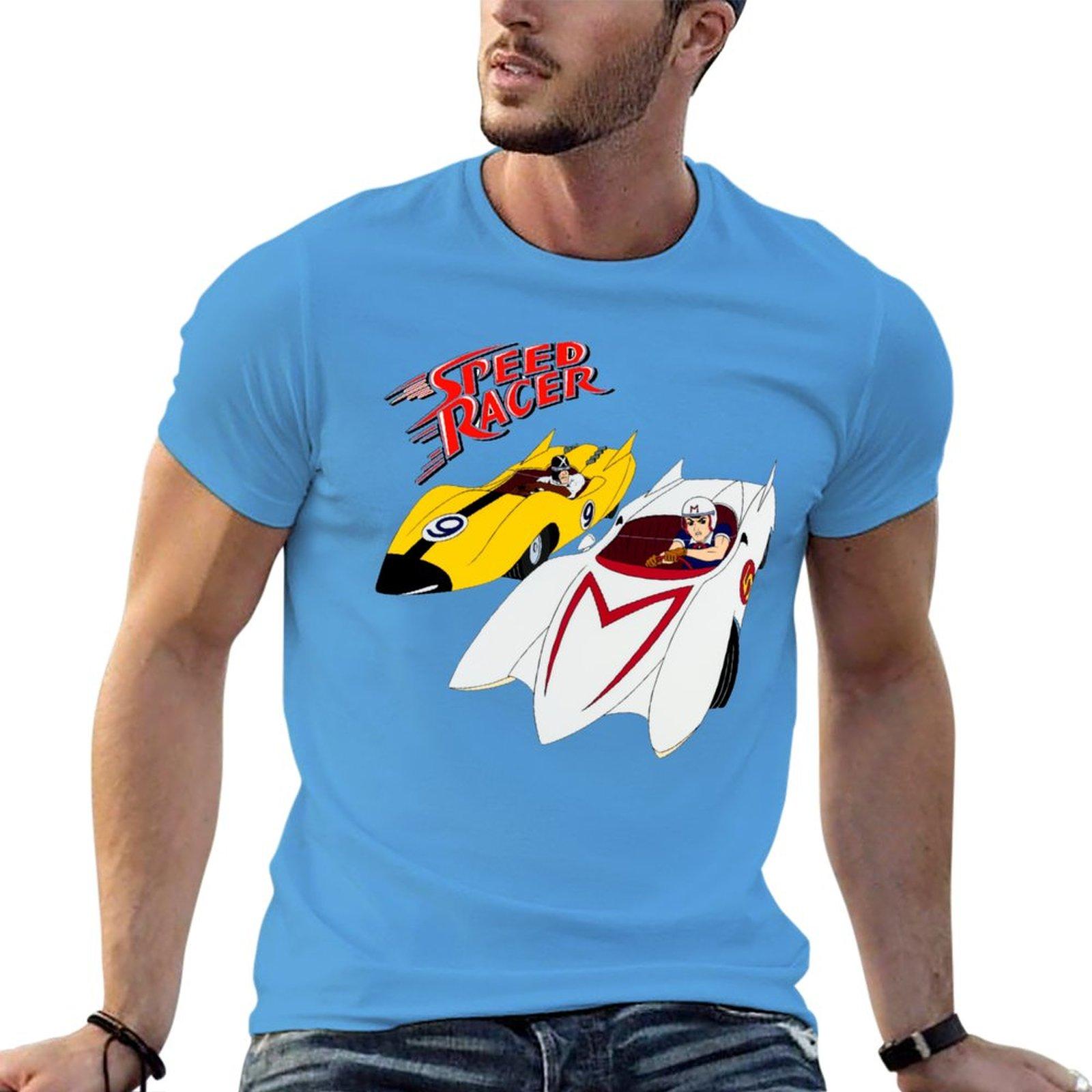 

New SPEED RACER - RACER X T-Shirt plus size tops quick drying t-shirt korean fashion tees plain white t shirts men 6XL