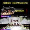Dual-Lens Full LED Headlight for Sinotruk Howo 380/336 - Modified Laser Super Bright Focus.