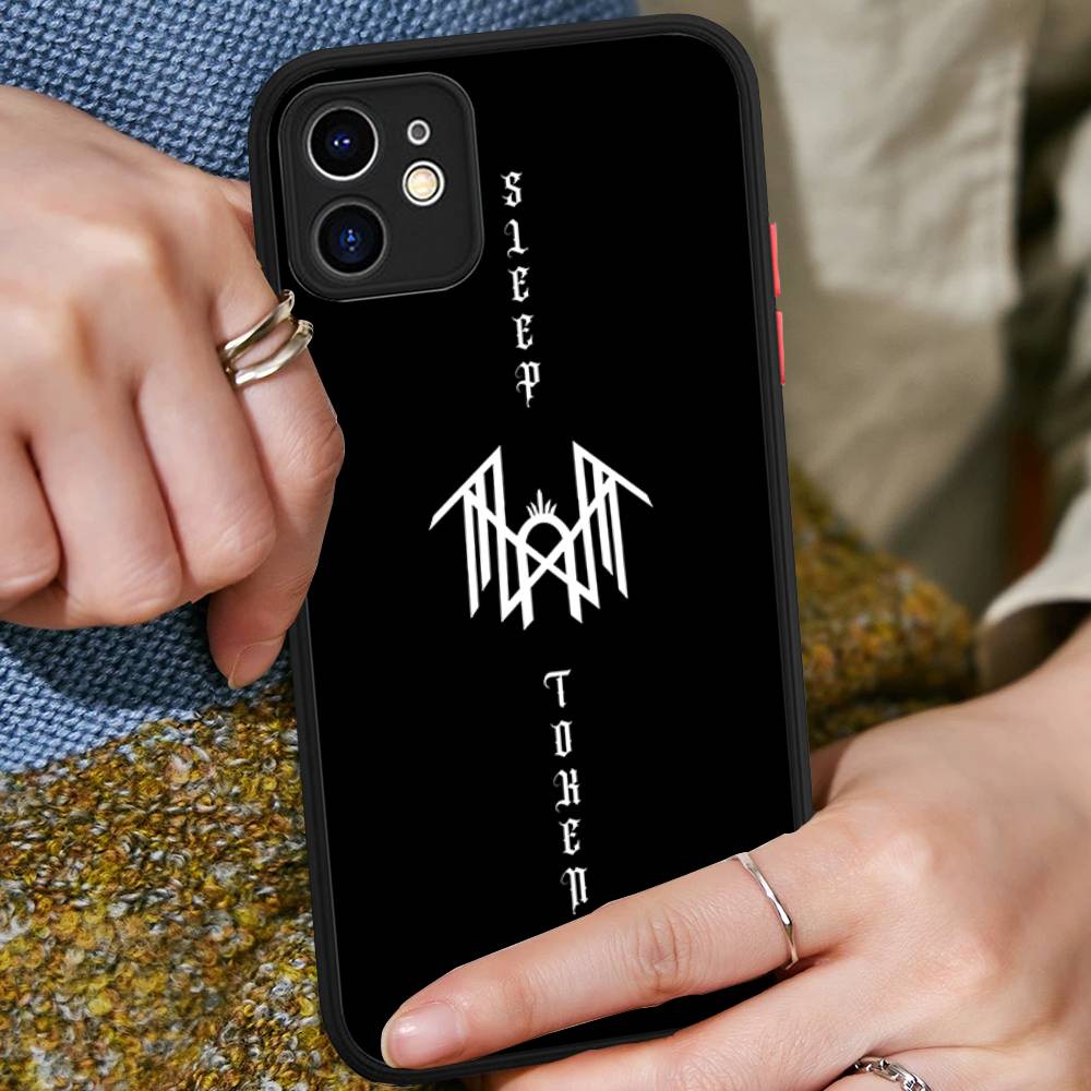 

S-Sleep T-Token Матові Прозорі Силіконові Чохли Для Телефонів IPhone 16 15 14 13 12 11 Pro Max X XS Max iphone 16