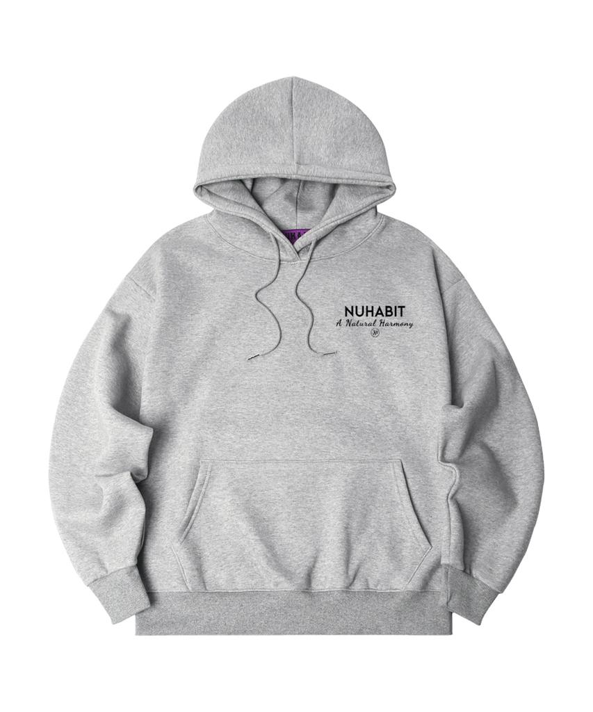N/H Harmony Its Mine Oversized Fleece Hoodie_Grey (Goh4-4Nh1192)