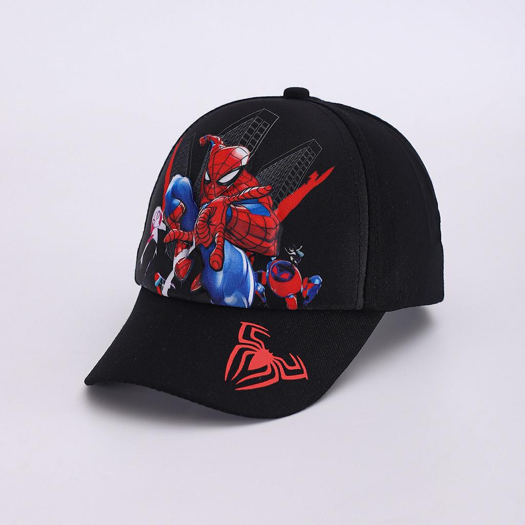 Spider Man Pattern Cartoon Kids Baseball Cap With Sunshade For Spring Outdoor Play