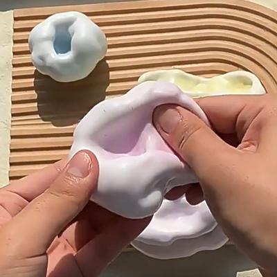 Formbarer Stressball Spielzeug Angstlinderung DIY Knetball Sensorisches Spielzeug Tragbar Weich Dehnbar Formbarer Ball Knet-Fidget-Spielzeug Partygeschenke