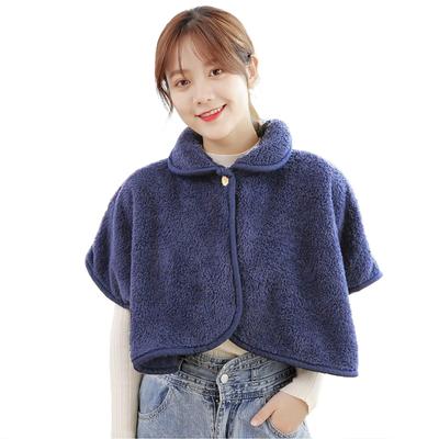 Bao Core Shoulder Poncho Cape for Men and Boa Fabric Cold Weather Air Conditioning Unisex Women, Coat/Mantle, Winter/Autumn, Fluffy, Thick, Warm,