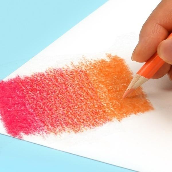 24/36/48/72 kolorowe kredki akwarelowe, rozpuszczalne w wodzie kredki dla studentów sztuki, kolorowanie szkiców