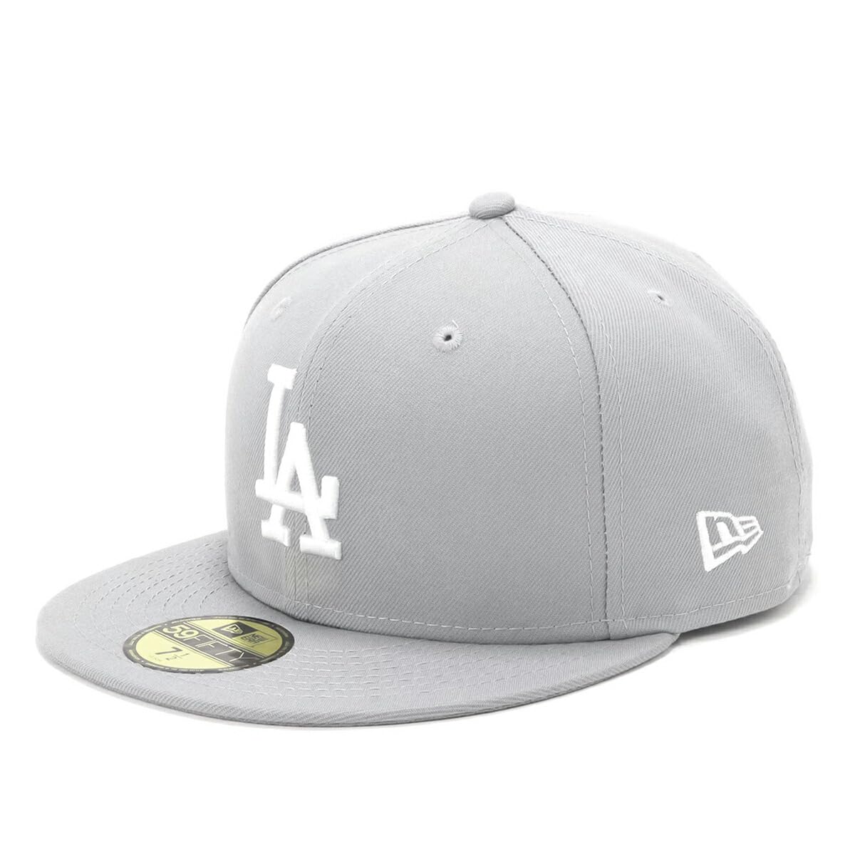 

[New Era] Кепка с прямым козырьком MLB Dodgers LA Серая 7 7/8 59Fifty LOSDOD GRY SWHT 25J