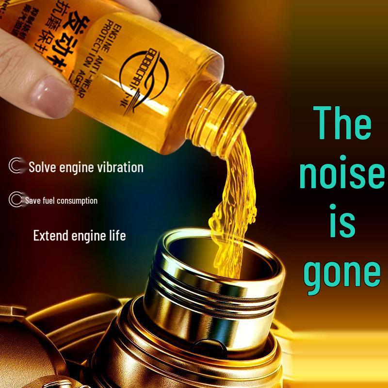 Car and Motorcycle Engine Protectant: Anti-Wear, Noise Reduction, Anti-Vibration, Anti-Rust, and Cleaning Agent
