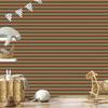 Zigzag Red and Orange Wallpaper for Living Room and Bedroom 50x1000