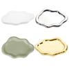Cloud Shaped Ceramic Accessories Display Tray Elegant Decorative Holder for Jewelry Home Styling Long Time Use