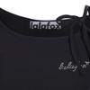 LALAFOX Shoulder Cut-Out T-Shirt Black Bq2Ch016