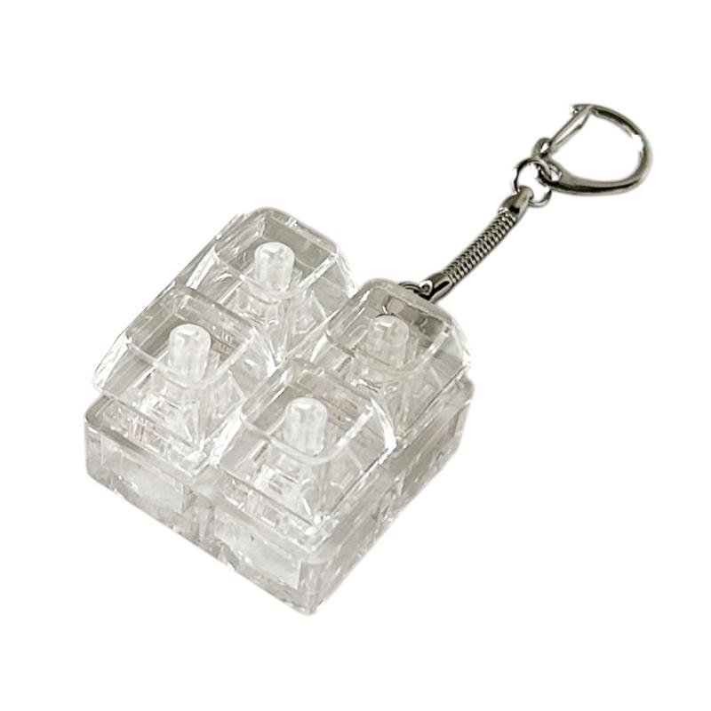 Transparente 1/4 Tasten Mechanische Tastatur Tester LED Tastatur Tasten Spielzeug Stressabbau DIY Knopf Tastenkappe Schlüsselanhänger Spielzeug