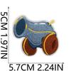 Pirate Embroidery Cloth Sticker Treasure Map Computer Embroidery Label Children'S Team Decoration Pirate Ship Octopus Patch Patch