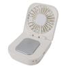 Hand Held Cooling Fan USB Charging 2000mAh Foldable Semiconductor Mini Handheld Fan for Desk