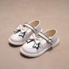 *Hot Selling Elegant Thick Bottom Children's Soft Flat Shoes Spring and Autumn Fashion Princess Comfortable Bow Casual Shoes