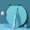 Electric Sonic Toothbrush Soft Hair Waterproof Automatic Toothbrush With Cleaning Replacement Heads