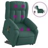VidaXL Electric Massage Recliner, Relaxation Chair with Adjustable Backrest and Footrest, Salon Seat 3205358
