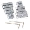 7mm 8mm Chrom Zündkerzenkabel-Trennstege für Mopar für Ford für Chevy 9723