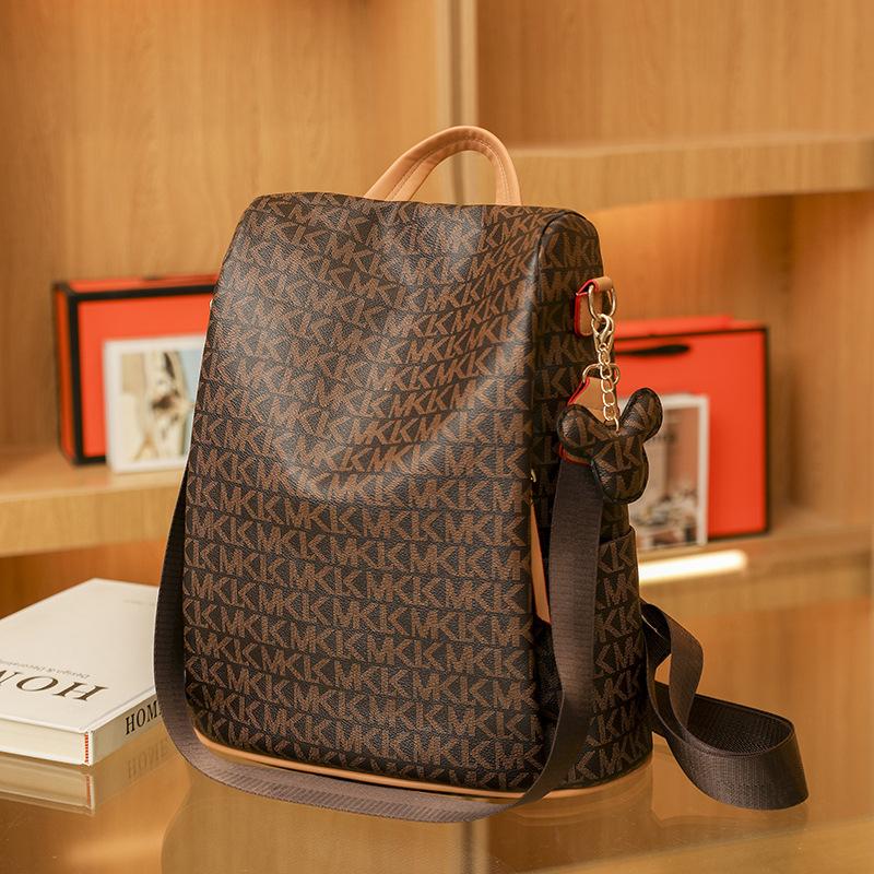 Anti Theft Backpack Women s Bag New Large Capacity Fashionable Versatile Women s Bag Lightweight Casual Travel Backpack