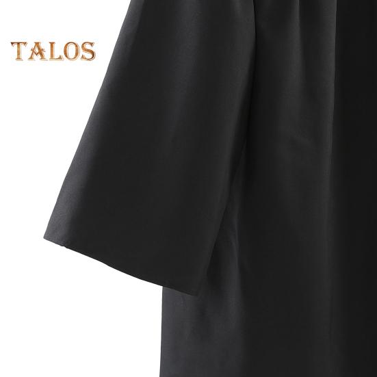 1 Set Academic Uniform Includes Hat Shawl Honour Rope V-Neck Bat-Sleeved Robe 2025 Graduation Cap And Gown Set for Memorable Graduation Events