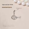 Minimalist Wooden Nail Art Practice Base & Wearable Metal Finger Holder
