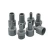 2pcs ID 20mm 1/2 Thread To 6/8/10/12/16mm PVC Hose Barb Connector Garden Hose Coupler Fitting Farm Irrigation PE Pipe Joint