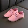 Nice Toddler Little Girl PU Leather Shoes Formal Boys School Shoes Student Lace Up Evening Party Dresses for Kids Baby H04183