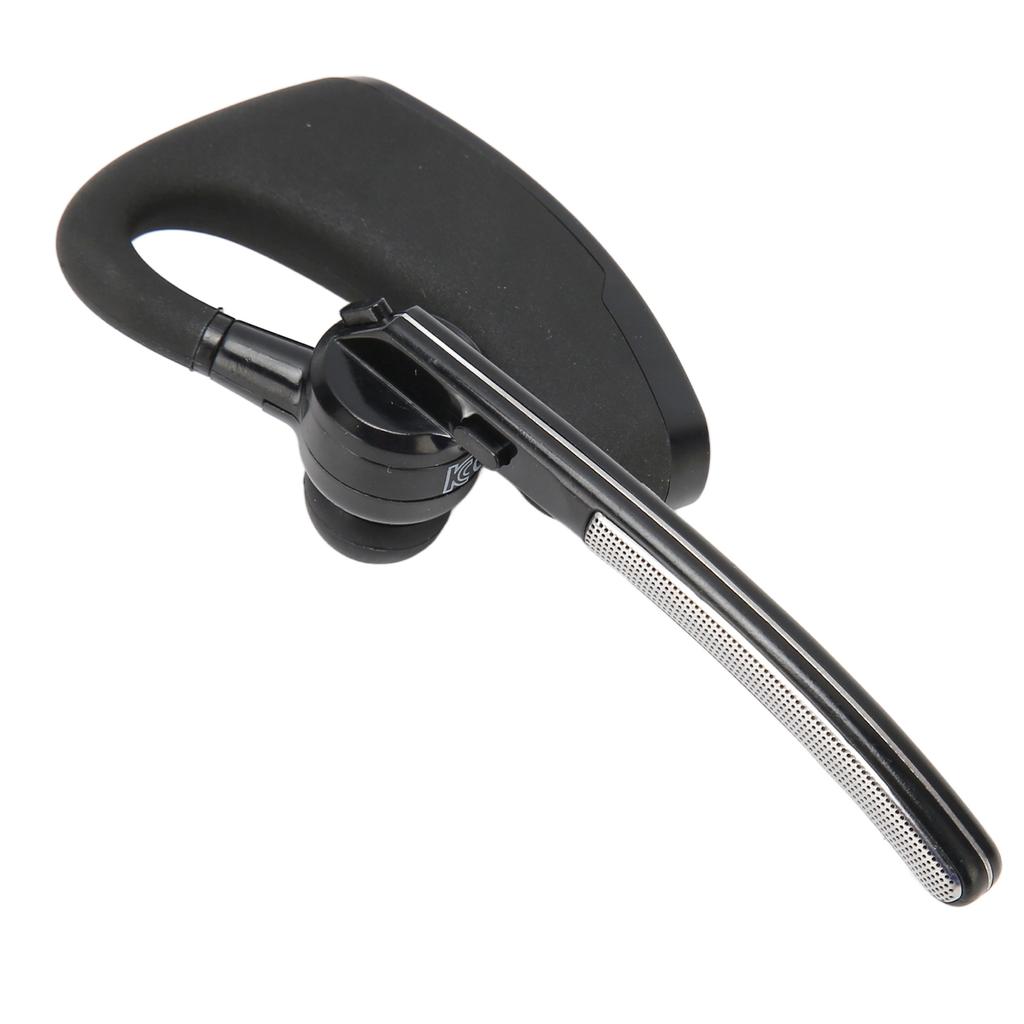 Bluetooth Earpiece Multifunction Noise Canceling Hands Free Call Built in Mic Single Ear Headset for Driving Business