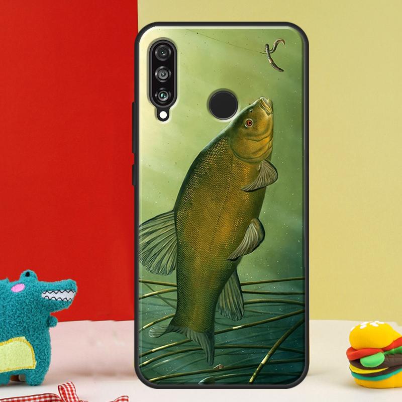 Chub Carp Fish For Huawei Nova 5T 9 10 SE 12i 12s 11i Y91 Y90 Y60 Y70 Y72 Y61 P60 P30 Pro P20 P40 Lite Case