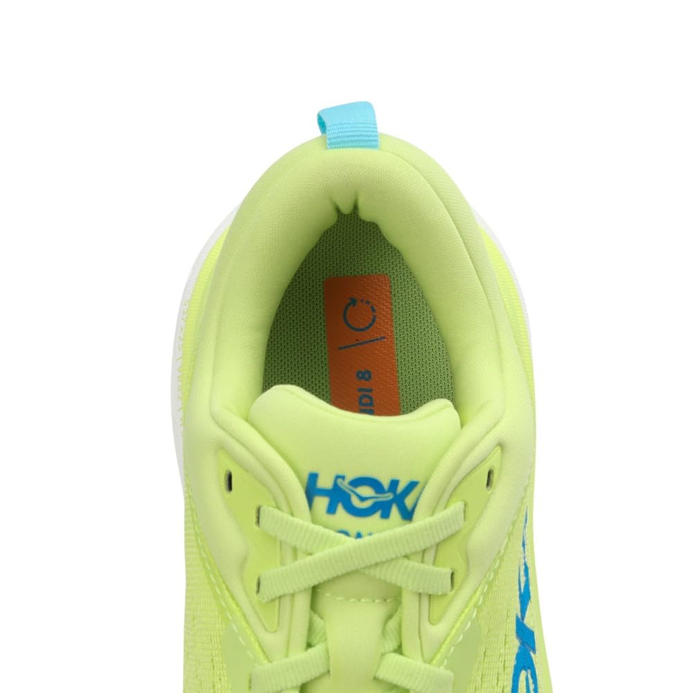 HOKA Bondi 8 Running Jogging Flash Size Shoes, Shoes, Yellow, 25.5, Men's, 1123202-LCS