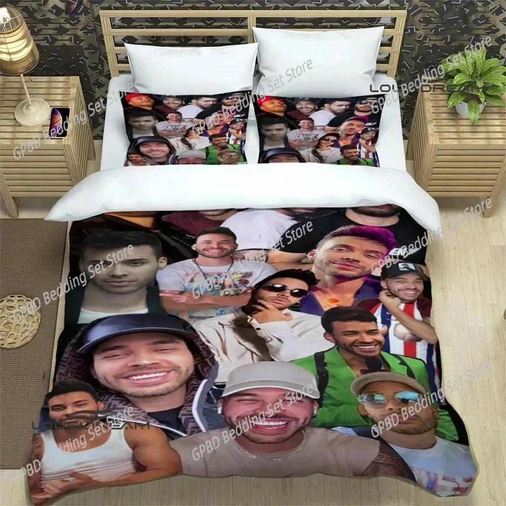 Latin Singer Romeo Santos 3D NEW Duvet Cover Pillowcase Bedding Set Adult Girl Bedroom Decoration Children Single Double Large