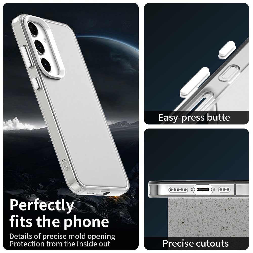 Frosted Case For Samsung Galaxy S25 FE Cover Samsung S25 FE Fundas Coque Matte Translucent PC Back Case Samsung Galaxy S25 FE