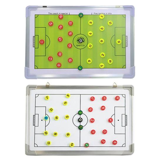 1 Set Soccer Dry-Erase Coaching Scoreboard with Erasable Pen Professional Coaches Marker Training Writing Tablet Referee Tactical Board Perfect