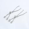 1Pc Bracelet Accessory Adjustable Slider Pull Chains With Zircon For DIY Bracelet Necklace Jewelry Accessories