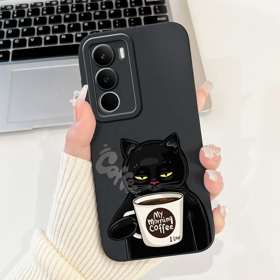 For Realme C75 Case RMX3941 Cute Cat Dinosaur Cartoon Cover Soft TPU Phone Case For Realme C71 C 75 RealmeC75 X C75X Fundas Bags
