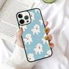 Cute Cartoon Bichon Frise Celular Mobile Phone Cases For iPhone 17 Air 16 15 14 12 13 11 Pro MAX Plus SE2020 Coque Fundas