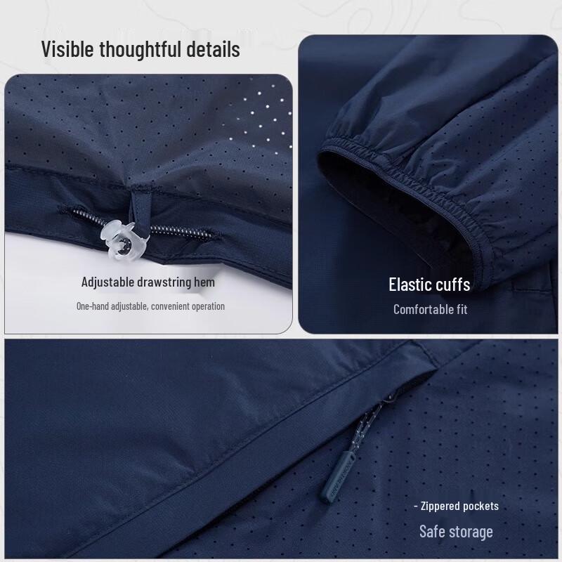 NORTHLAND Men's Lightweight Cicada Wing Anti-UV Jacket