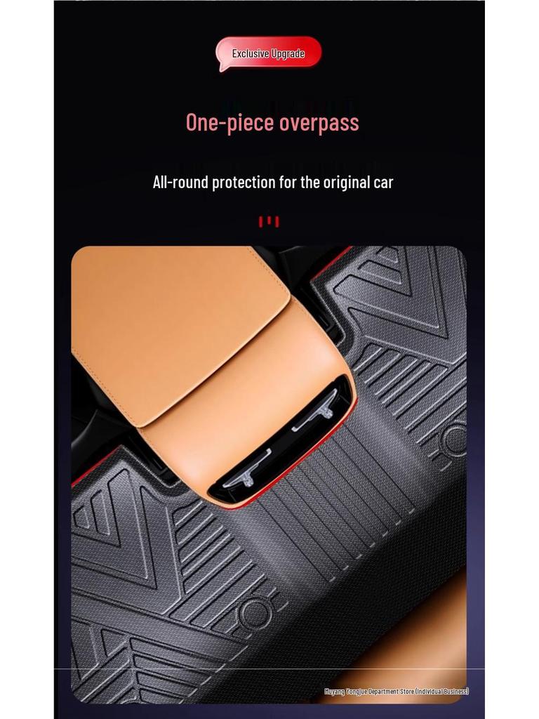 Compatible TPE Floor Mats for 2025 Geely Boyue L - Complete Interior Set