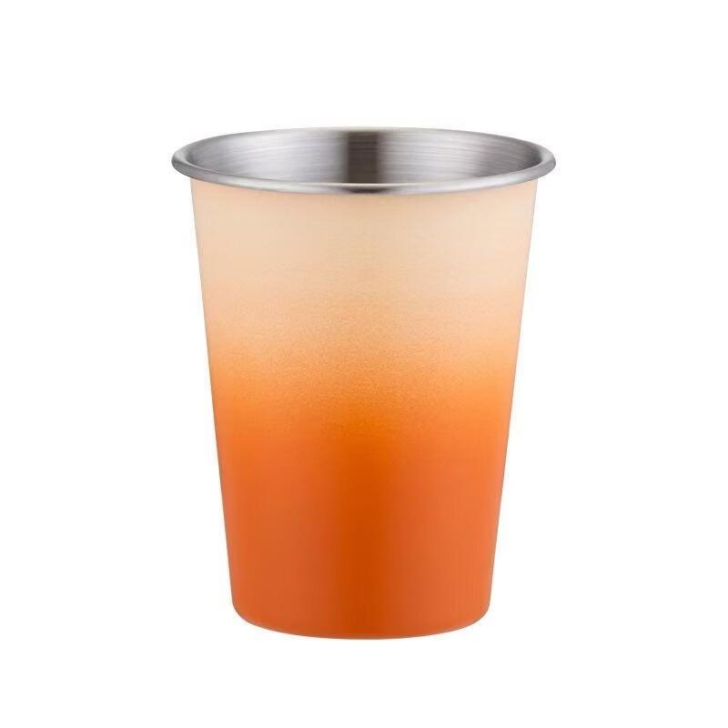 304 Stainless Steel Gradient Camping Mug