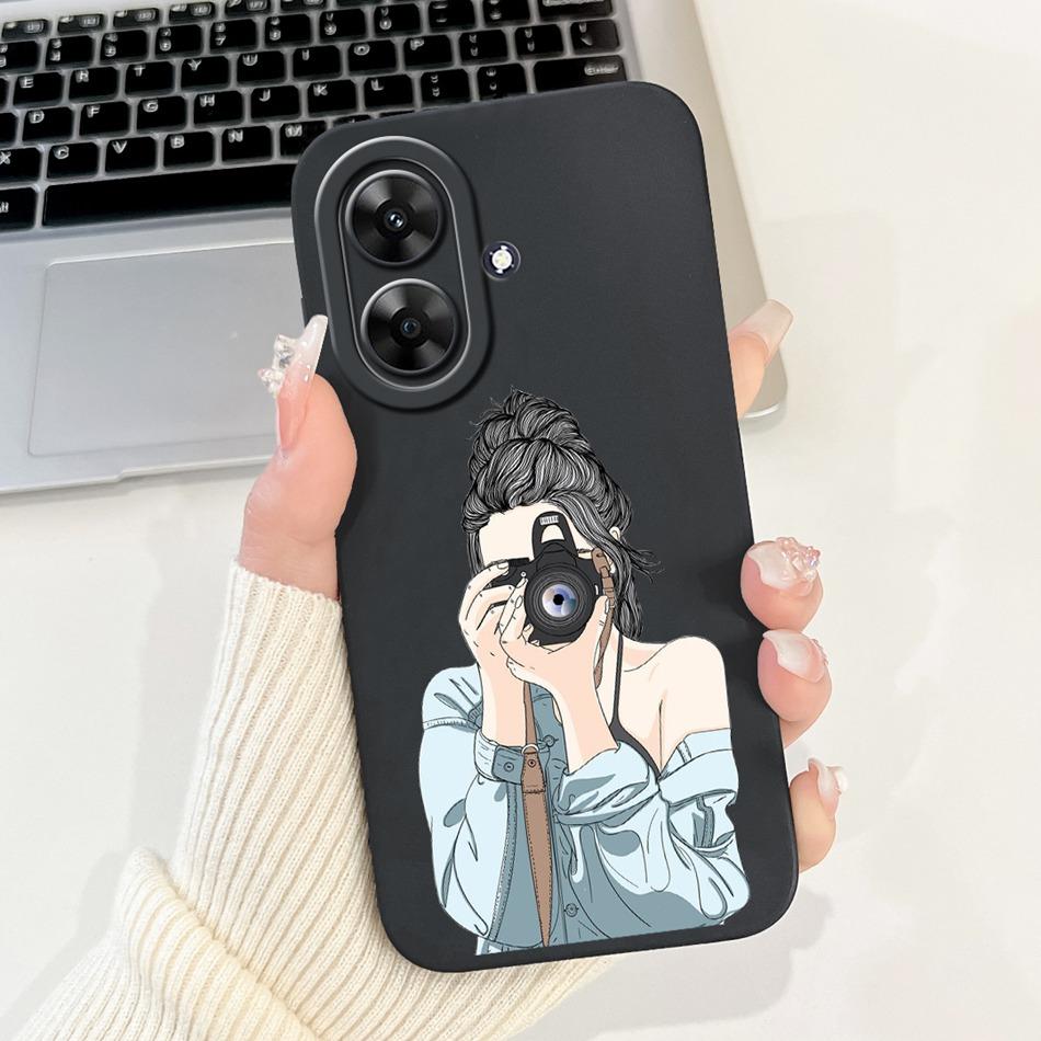 For Realme Note 60 2024 Cute Printing Phone Case For Realme Note60 4G Soft Silicone Shockproof Cases