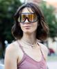Tomdieo Photochromic Mirror Adjustable Angle Bicycle Running Goggles Sports Golf Tg2