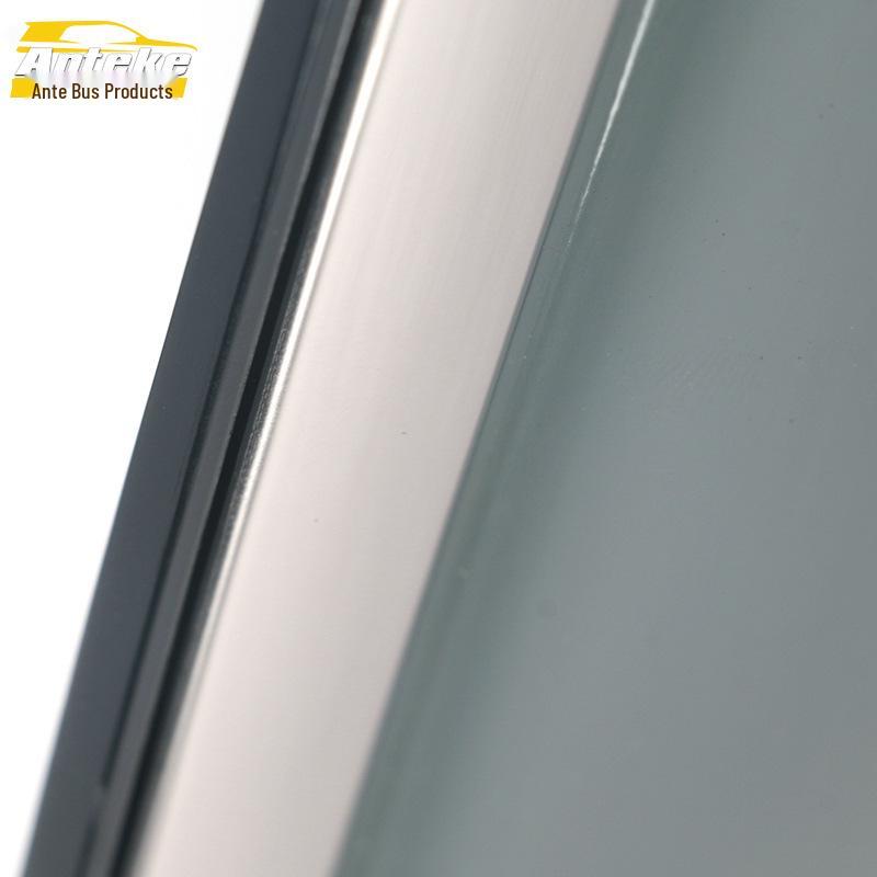 Chevrolet Malibu XL 2016 Rain Guards - 3D Stainless Steel Visor Trim