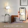 Applique murale LED - NETTLIFE - 7W - Design moderne - Blanc - Blanc chaud 3000K