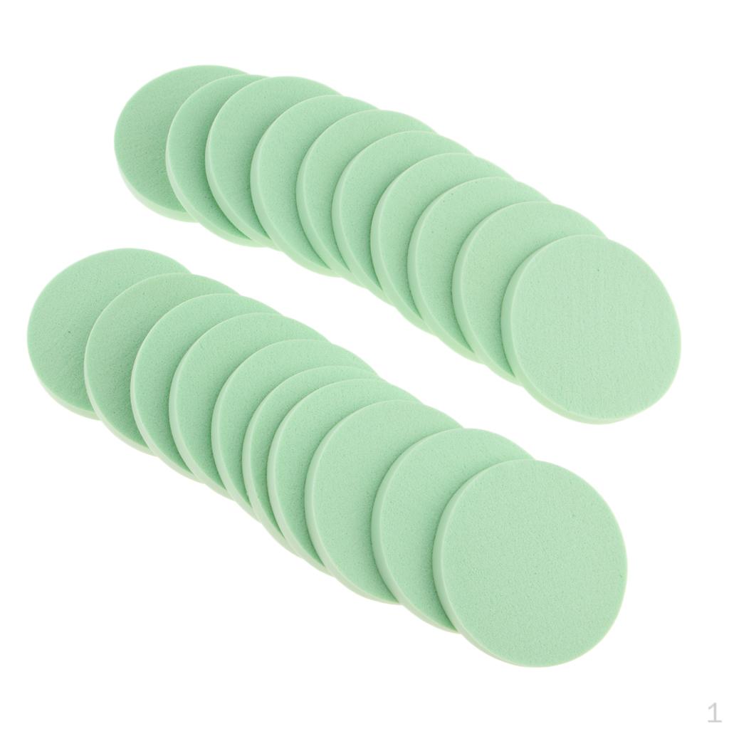 

20 Makeup Sponge Puff Concealer Air Cushion зелёный
