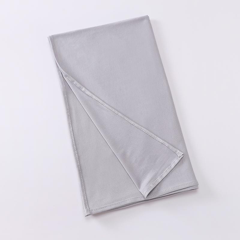 Hochwertiger Jersey Sofort-Hijab Gute Naht Dehnbarer Jersey Schal Malaysia Wickeltücher Schlicht Muslimischer Turban Stirnband Schals Lieferant