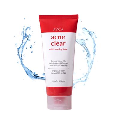 Abca Acne Hipoalergênico Alívio para Pele com Acne Espuma de Limpeza 200ml, 1 unidade